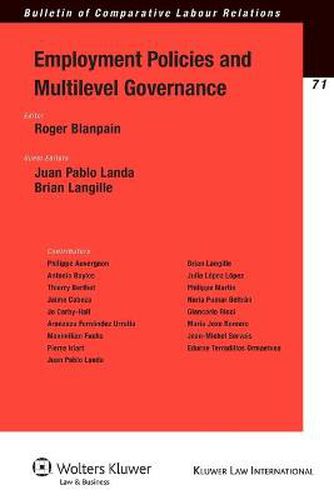 Employment Policies and Multilevel Governance