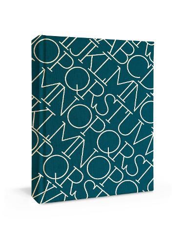 Cover image for House Industries Indigo Linen Journal
