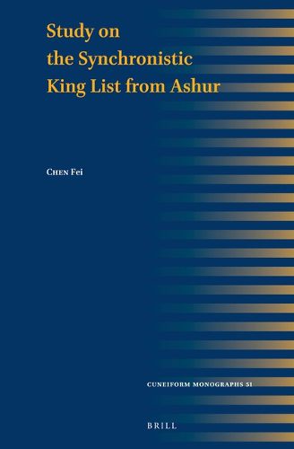 Cover image for Study on the Synchronistic King List from Ashur