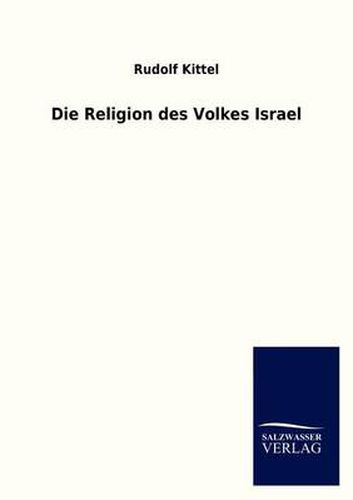 Cover image for Die Religion Des Volkes Israel