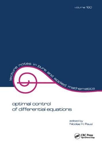 Cover image for Optimal Control of Differential Equations: A Festschrift in Honor of Constantin Corduneanu