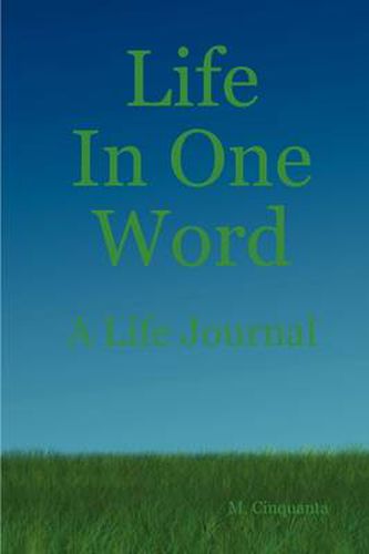 Cover image for Life In One Word
