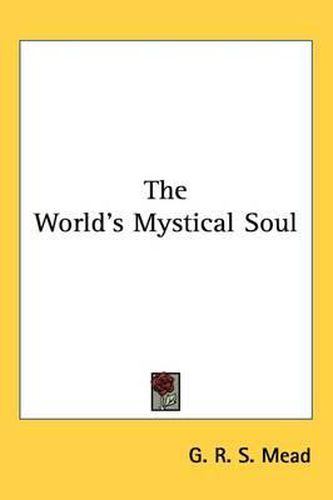 Cover image for The World's Mystical Soul