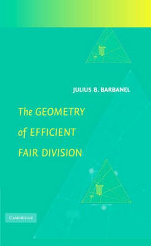 The Geometry of Efficient Fair Division