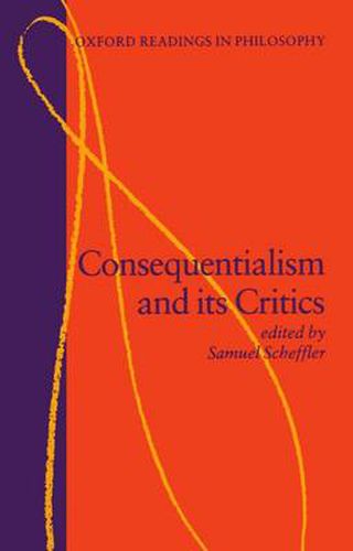 Cover image for Consequentialism and Its Critics