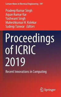 Cover image for Proceedings of ICRIC 2019: Recent Innovations in Computing