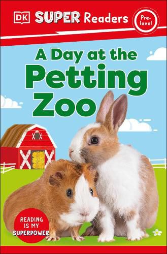 Cover image for DK Super Readers A Day at the Petting Zoo