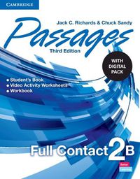 Cover image for Passages Level 2 Full Contact B with Digital Pack