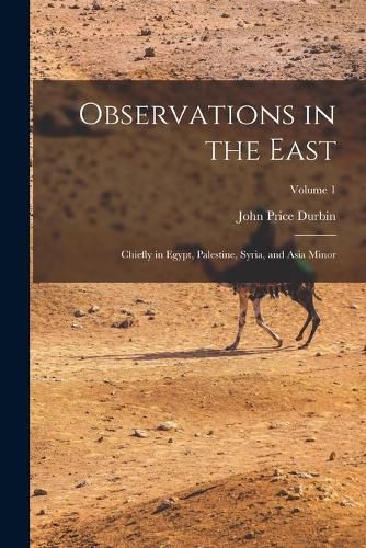 Cover image for Observations in the East