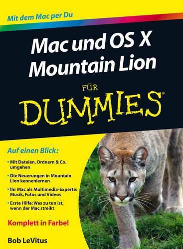 Cover image for Mac Und OS Mountain Lion Fur Dummies