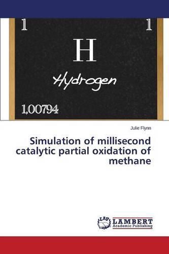 Simulation of millisecond catalytic partial oxidation of methane