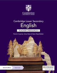 Cover image for Cambridge Lower Secondary English Teacher's Resource 8 with Digital Access