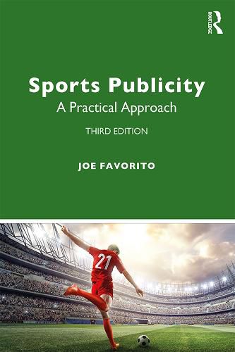 Cover image for Sports Publicity: A Practical Approach