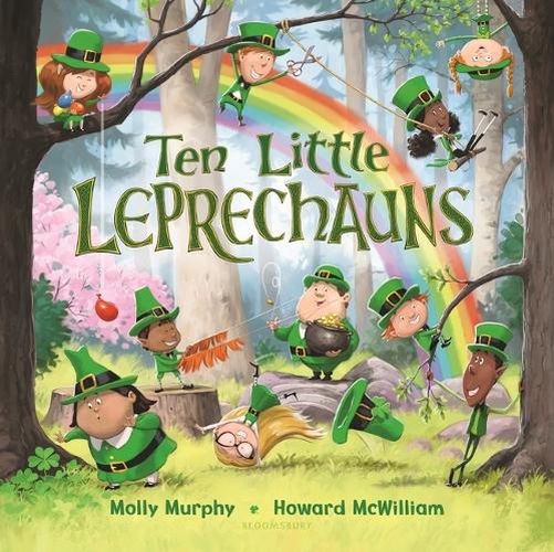 Cover image for Ten Little Leprechauns