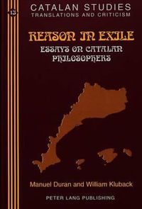 Cover image for Reason in Exile: Essays on Catalan Philosophers