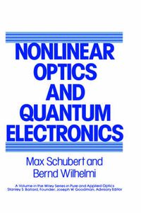 Cover image for Nonlinear Optics and Quantum Electronics