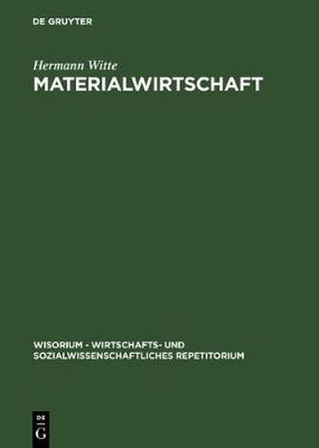 Cover image for Materialwirtschaft