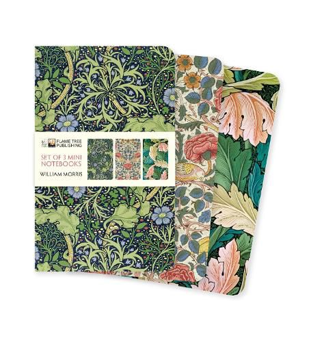Cover image for Mini Notebook Collection: William Morris (Set Of 3)