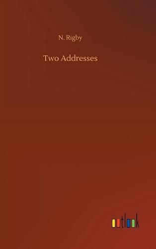 Cover image for Two Addresses