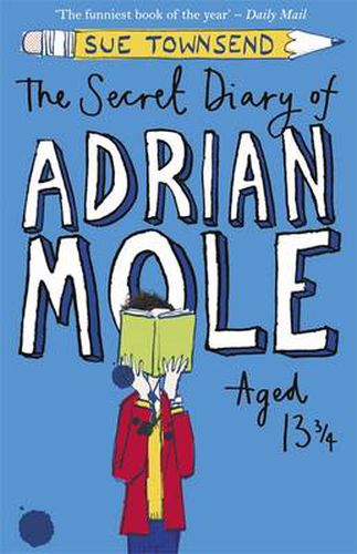 Cover image for The Secret Diary of Adrian Mole Aged 13 3/4