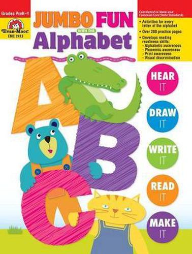 Jumbo Fun with the Alphabet, Grade Prek - 1, Teacher Resource