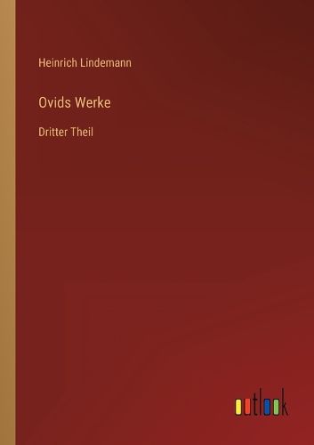 Cover image for Ovids Werke