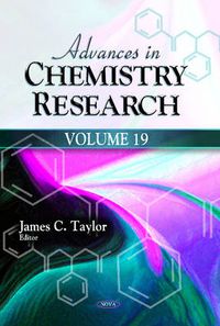 Cover image for Advances in Chemistry Research: Volume 19