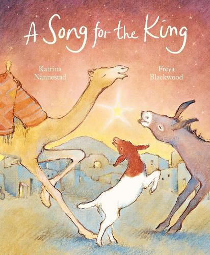 Cover image for A Song for the King: A beautifully illustrated twist on the nativity tale from an award-winning, best-selling duo