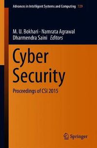 Cover image for Cyber Security: Proceedings of CSI 2015