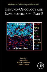 Cover image for Immuno-oncology and immunotherapy Part B: Volume 190