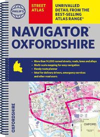 Cover image for Philip's Navigator Street Atlas Oxfordshire