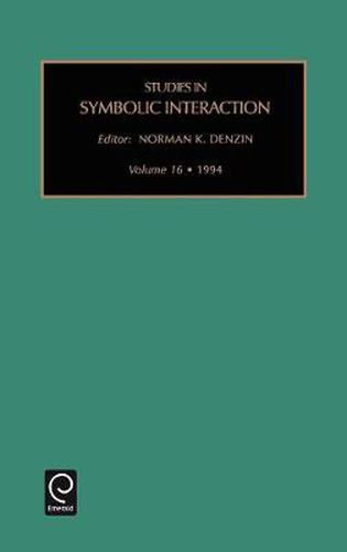 Cover image for Studies in Symbolic Interaction