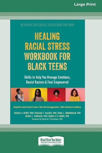 Cover image for Healing Racial Stress Workbook for Black Teens