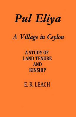 Cover image for Pul Eliya: A Village in Ceylon