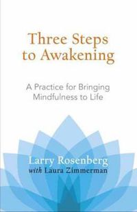 Cover image for Three Steps to Awakening: A Practice for Bringing Mindfulness to Life
