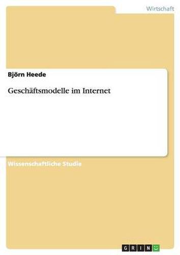 Cover image for Geschaftsmodelle im Internet