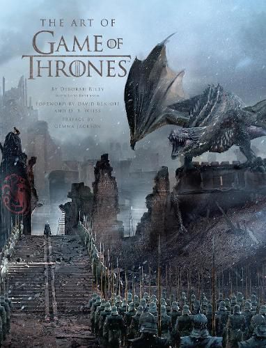 Cover image for The Art of Game of Thrones, the official book of design from Season 1 to Season 8
