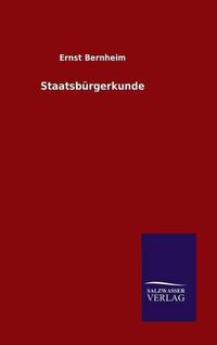 Cover image for Staatsburgerkunde