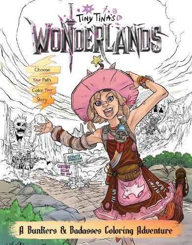 Cover image for Tiny Tina's Wonderlands: A Bunkers & Badasses Coloring Adventure