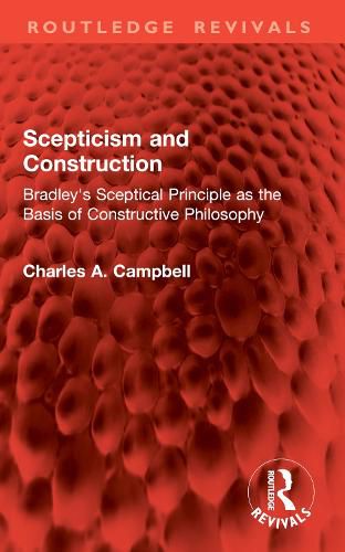 Cover image for Scepticism and Construction