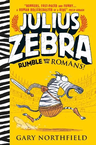 Cover image for Julius Zebra: Rumble with the Romans!