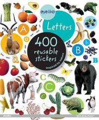 Cover image for Eyelike Letters: 400 Reusable Stickers Inspired by Nature