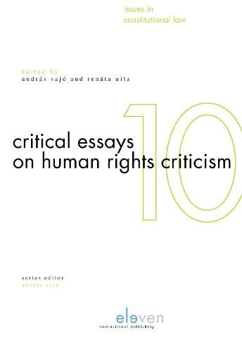 Cover image for Critical Essays on Human Rights Criticism