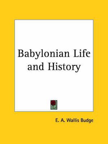 Babylonian Life and History