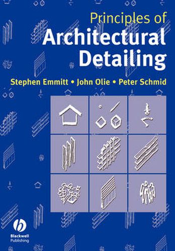 Cover image for Principles of Architectural Detailing
