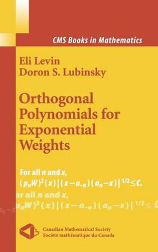 Cover image for Orthogonal Polynomials for Exponential Weights