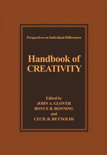 Cover image for Handbook of Creativity