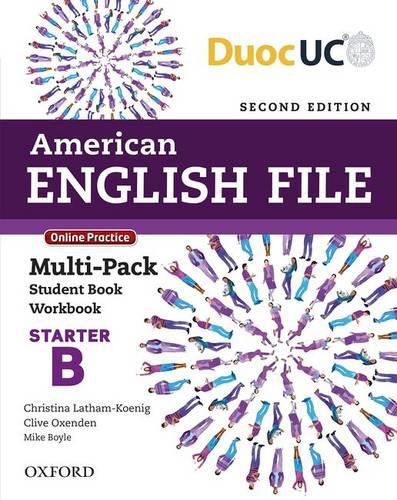 Cover image for American English File 2e Starter Multi-pack B