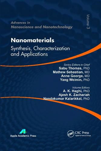 Cover image for Nanomaterials: Synthesis, Characterization, and Applications