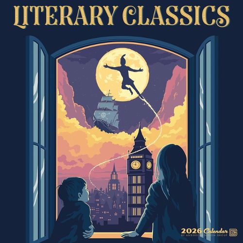 Cover image for Literary Classics 2026 Wall Calendar